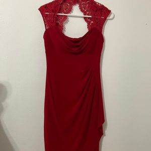 Caché red dress